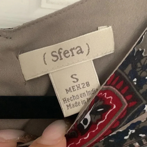 Sfera Paisley  Print Dress - Picture 5 of 6